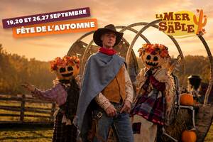La Fête de l'Automne débarque à la Mer de Sable : deux week-ends pour célébrer l'automne.. et chiner les trésors du parc !