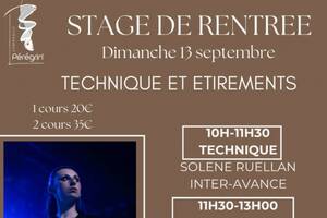 STAGE DE RENTRÉE - Remise en forme, Danse Technique & Étirements