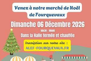 Marché de Noël de Fourquevaux : recherche d'artisans créateurs