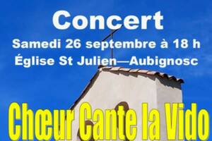 photo Concert du Choeur Cante la Vido