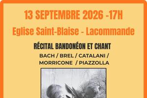 photo Récital bandonéon et chant : Duo Loïse et Daniel Brel