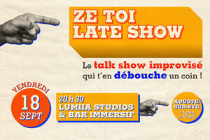 photo ZE TOI LATE SHOW - Le Talk Show Improvisé