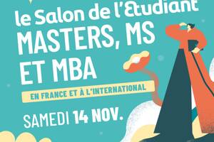 Le Salon de l’Etudiant masters, mastères spécialisés et MBA, en France et à l’international