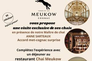Maison de Cognac Meukow Visite exclusive de ses chais
