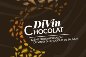 12ème édition de DiVin Chocolat, Salon du Vin et du Chocolat, les 2 et 3 décembre 2017 à Saumur (49)