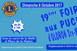 19 ième Foire aux puces d' OLORON SAINTE MARIE