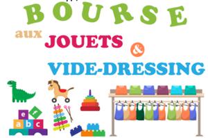 Bourse aux jouets et vide-dressing