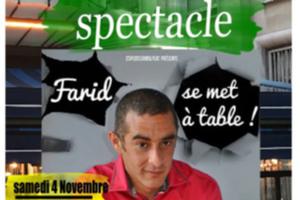 Farid se met à table !