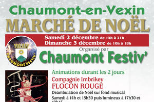 Marché de Noël - Téléthon - Chaumont en Vexin