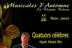 4è Musicales d'Automne en Haute Bièvre