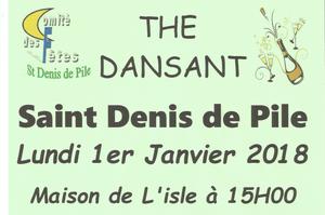 THÉ DANSANT DU 1er  JANVIER 2018