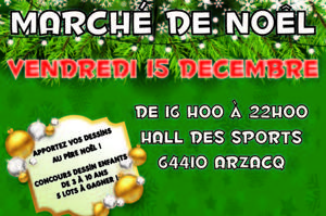 Marché de Noël à Arzacq Arraziguet