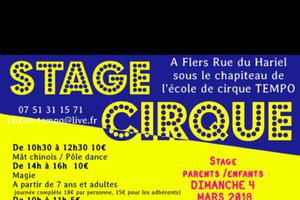 photo Stage de cirque