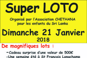 Super Loto Association Chethana Enfants Espoir Voreppe