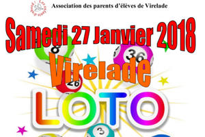 Loto annuel de l'APE de Virelade - samedi 27/01/2018