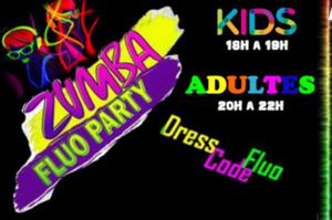 photo Zumba Fluo Party Kids & Adultes