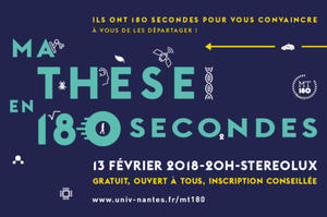 Ma thèse en 180 secondes