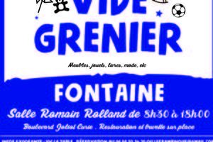 Vide Grenier du printemps Dimanche 18 Mars à Fontaine