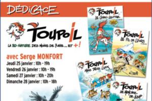 Dédicace - Serge Montfort - BD TOUPOIL