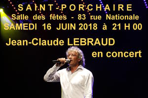 photo CONCERT CHANSONS FRANCAISES Jean-Claude LEBRAUD