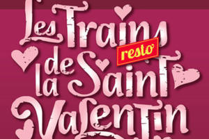 Train restaurant pour la St-Valentin