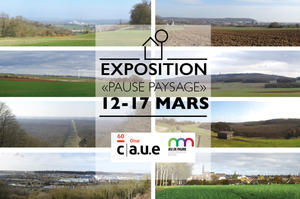 Exposition Pause Paysage au Centre Commercial du Jeu de Paume 