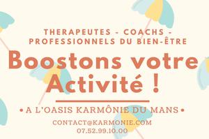 photo Thérapeutes & Coachs ! Boostons votre Activité !