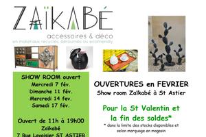 Ouverture showroom Zaïkabé