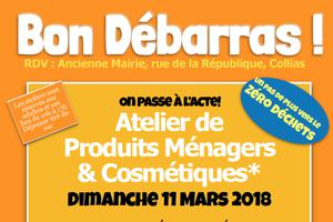 Atelier Zéro Déchets - Fabrication de produits d'entretien et de cosmétiques