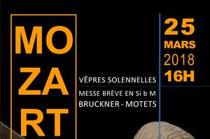 photo Concert Mozart et Bruckner: Orchestre de Lutetia et Ensemble vocal Cantamici