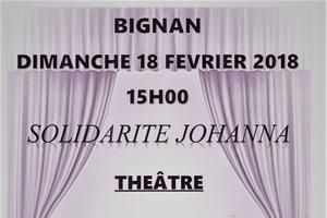 photo Théâtre Solidarité Johanna