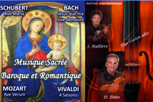 photo Musique Sacrée Baroque et Romantique