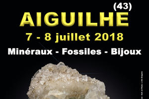 1er SALON MINERAUX FOSSILES BIJOUX d'AIGUILHE - HAUTE-LOIRE - AUVERGNE-RHONE-ALPES - FRANCE