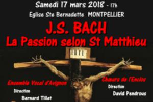 La passion selon st Matthieu JS Bach