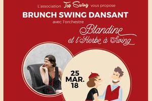 BRUNCH SWING DANSANT avec l'orchestre Blandine et l'Herbe à Swing
