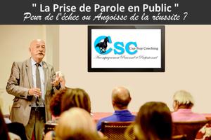 LA PRISE DE PAROLE EN PUBLIC