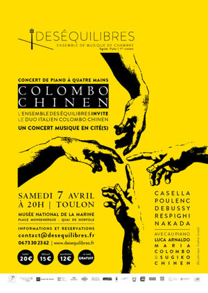 photo L’ensemble Des Équilibres INVITE le duo italien Colombo / Chinen