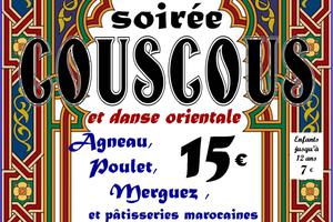 Grande soirée Couscous à Saint Rabier (Dordogne)