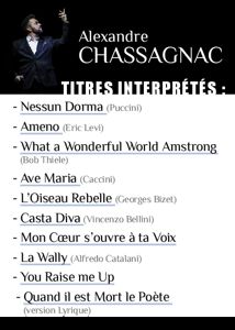 concert Alexandre Chassagnac