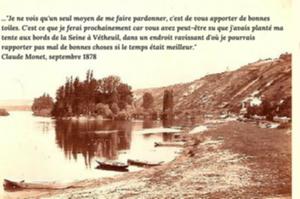 photo Maison où Claude Monet vécut à Vétheuil de 1878 à 1881