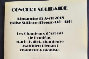 photo CONCERT SOLIDAIRE