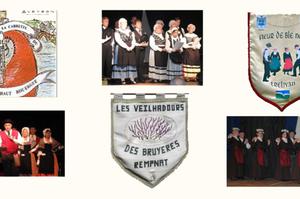 Spectacle danses traditionnelles Bretagne - Aveyron - Limousin