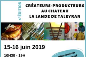 photo Les journées des créateurs-producteurs au château La Lande de Taleyran