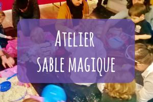 Atelier sable magique