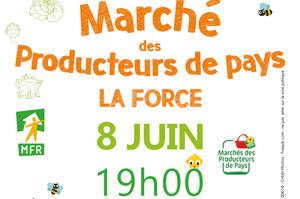 Marché des Producteurs de Pays à La Force sur le site de la MFR du Bergeracois :