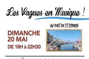 Les Vagues en Musique du Port de St Cyprien