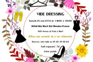 Vide dressing hôtel Ibis Niort Est Mendes France