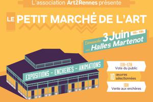 Le Petit Marché de l'Art aux Halles Martenot