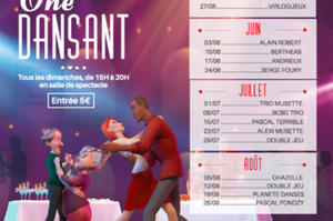 PROGRAMME DES THÉS DANSANTS