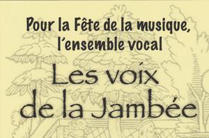 Concert de l'ensemble vocal Les Voix de la Jambée